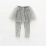 Female Baby Summer Trousers Lace Trim Cute Female Baby Leggings Tissue Female Pink Trousers Black White Grey