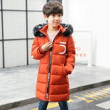 Garment New Pattern Cotton-padded Clothes Long Thickening Loose Co Kids Down Parkas Jackets For Boys