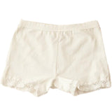 Girl White Lace Leggings Pure Cotton Underwe Safety Pants Solid Color Fl Pants TNN0168