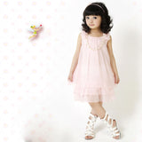 Girls Clothes small Girls Summer Sleeveless Dress Baby Fashion Dresses Birthday Party Dresses 3-12 Years Girl clothes Hot sale