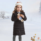 Girls Down&Parkas   Children Coats Girls Kids Coat Hoodies Windbreakers  Jackets 5,6,7,8,9 Year For Autumn Winter