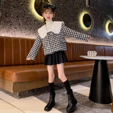 Girls' cotton padded clothes winter thickened big boys' girls' down cotton padded clothes children's fur coat winter clothes