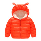 Girls winter warm down parkas children velvet thick outerwe for girls kids casual hoodies child winter co clothes jacket