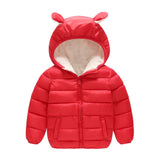 Girls winter warm down parkas children velvet thick outerwe for girls kids casual hoodies child winter co clothes jacket
