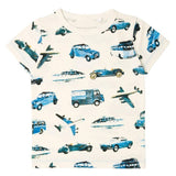 2018 summer baby boy clothes short sleeve t shirt children cotton rocket c print brand tee tops
