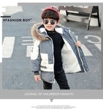 Hooded Baby Outerwear Toddler Coat Children Clothing Boys Plus Velvet Cotton Winter Jackets Coat for Kids Warm Thick Parkas
