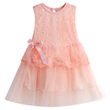 Hot New Infant Baby Girl Tutu Dress vestidos Kids Cute Lace Flower Summer Party Princess Dresses baby girl Christmas Clothes Z3