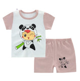Hot Summer Baby Boy Girl Clothing Sets Newborn Infant Clothes Outfits