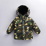 Warm Baby clothes down jacket winter Boys Girls baby thick Korean version long paragraph down jacket