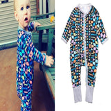 Infant Long Sleeve Flower Print Footies Jumpsuit Newborn Baby Boy girls Clothes Pajamas Bebes Outfits