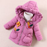 Infant Overcoat Russian Winter Down Jacket Snowsuit Baby Girls Parka Kids Jacket Waterproof Toddler Outerwear