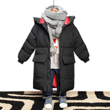 Jacket for Boys   Brand Hooded Winter Jackets Graffiti Camouflage Parkas For Teenagers Boys Thick Long Coat Kids Clothes