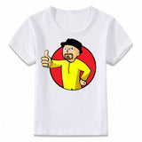 Kids Clothes T Shirt Fallout Vault Boy Deadpo Attack on Titan Funny Children T-shirt for Boys and Girls Toddler Shirts Tee