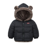 Kids Cotton Clothing Thickened Down Girls Jacket Baby Winter Warm Coat Kids Zipper Hooded Costume Boys Outwear  Low Price