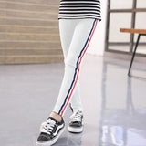 Kids Girl Pants New Fashion Sports Leggings for Girls Solid Color Pencil Pants Kids Leggings Pants Kids Sport Trousers Outwear