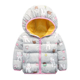 Kids Girls Coats Children Clothing Outerwear Cotton Coat Autumn/winter Baby Boys Cotton Jacket Garment Warming Clothes