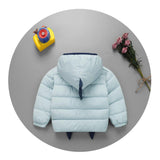 Kids Girls Coats Clothes Children Down Cotton Padded Outerwear Baby Boy Short Cotton Jacket Windproof Warm Clothing