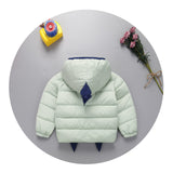 Kids Girls Coats Clothes Children Down Cotton Padded Outerwear Baby Boy Short Cotton Jacket Windproof Warm Clothing