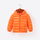 Kids Girls Down Coats Children Boys Lightweight Jacket Autumn/Winter Baby Warming Colorful Coats Child Down Outerwear