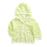 Kids Jacket 2018 Summer Baby Suncreen Co For Boys Girls Children Outerwe White Green Striped Clothes Sun Protection Clothing