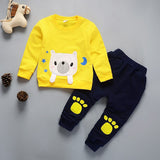 Kids tracksuit Children boys clothes set 2018 New spring autumn cartoon Sport we Baby pullover + pants Toddler clothing suits