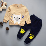 Kids tracksuit Children boys clothes set 2018 New spring autumn cartoon Sport we Baby pullover + pants Toddler clothing suits