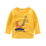 Kung Fu Ant Brand New Boys T Shirt Long Sleeve Kids T-shirts Boy Spring C Printed Children T-shirts For Baby Boy Tops&Tee 2~10