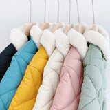 Lawadka Winter Thick Warm Kids Padded Coats Cotton Down Clothes Children Girls Boys Fur CollarJacket Outerwear for 2-6T
