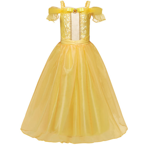 Little Girl Dresses Princess Snowflake Evening Ball Gown Children Clot ...
