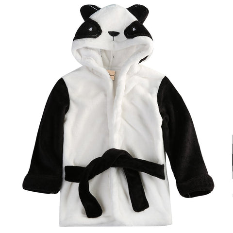 Lovely 6M-5Y Toddler Kid Baby Boys Girls Cartoon Hooded Bathrobe Child Bathing Towel Infant Bathing Blanket Robe Outfits Clothes