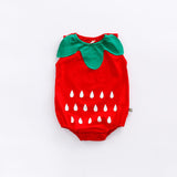 Lovely Infant Newborn Baby Boys Girls Clothes Cartoon Bodysuit Fruit Strawberry Pineapple Outfits Easter Costume For Baby