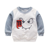 Baby embroidered Hoodies Sweatshirts clothing spring long sleeve o-neck clothing Baby girl and boy Hoodies