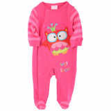 Luvena Fortuna Spring Autumn New Style Baby Boy Girl 7 Colors kids 1-Piece Long Sleeves Cotton Sleepsuit,Sold By JD China Store