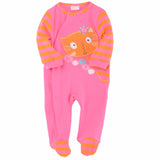 Luvena Fortuna Spring Autumn New Style Baby Boy Girl 7 Colors kids 1-Piece Long Sleeves Cotton Sleepsuit,Sold By JD China Store
