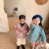 MILANCEL 2023 Winter Kids Clothes Girls Coat Thicken Children Outwear Korean Girls Jacket