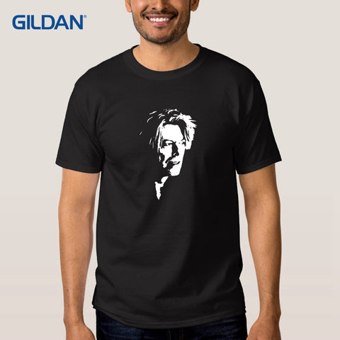Man In Tee Shirt David Bowie Shirt Online Store 2018 Striped Short Sleeve Shirts Mens