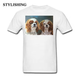 Men Boy Tshirt Cavalier King Charles spaniels Men T-Shirts For Men Best Price 100%Cotton Men T-Shirt