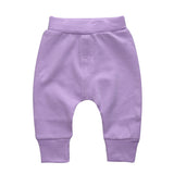 New 2018 Baby Boys Girls Pants Fashion High Waisted Casual Baby Girls Long Pants For Baby Casual Trousers Boys Girls Clothes