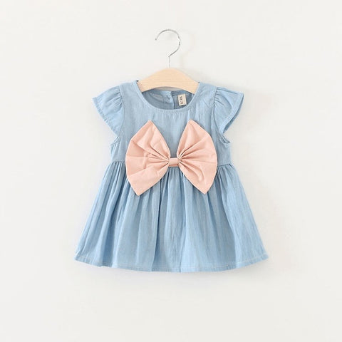 New 2018 Tutu Dress for baby Girls Cowboy Newborn Girl Birthday Party Dresses Outfit Princess dressing Cloth Summer Clothes
