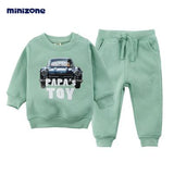 New 2018 spring fashion children clothing sets baby boy clothes 18M -6T sport costumes 12 colours Girls Clothes for kids wear