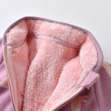 2023 Spring Autumn Winter Child Kid Clothes Baby Girls Jackets Coats Rabbit Polar Fleece Thick Soft Warm