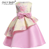 New Baby Girl Clothes Party Girls Dress Eveving Party Children's Dresses Princess Elsa Dress for The Girl 3 4 5 6 8 7 Years Old