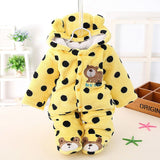 New Baby Winter Romper Cotton Padded Thick Newborn Baby Girl Warm Jumpsuit Autumn Fashion Baby's Wear Kid Climb Clothes SA822256