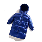 Brand Hooded Winter Jacket for Boy Girl Down Coat Clothing Thick Long Style Kids Winter Coat Parka 3 To 10 Years Boys Jacket
