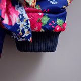 Children's Baby Coat Print Flower Outerwear & Coats Girls Winter Coat Jackets Casual Children For Kids Baby Clothing