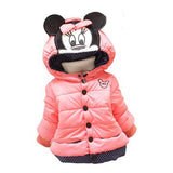 Children's Baby Coat Print Flower Outerwear & Coats Girls Winter Coat Jackets Casual Children For Kids Baby Clothing