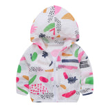 New Fashion Toddler Summer Sunscreen Jackets Baby girls Hooded Outerwe Solid Zip Coats High Quality Drop Shipping