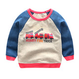 New Spring/Autumn Baby Cute Cotton C Pattern Boys Girls Long Sleeve T Shirts Kids Tops Clothes For Children 's Clothing Shirt