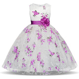 New Summer Flower Girl Dress Ball gowns Kids Dresses For Girls Party Princess Girl Clothes For 3 4 5 6 7 8 Ye Birthday Dress