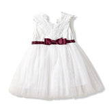 New White Princess Baby Girl Dress for Birthday Wedding Baptism Dress for Newborn Toddler Dress Age Below 2 Years Old